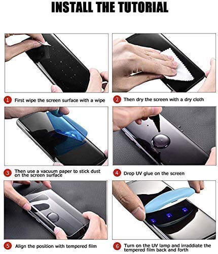 Samsung S10 UV curved glass protector price in bd We Fix Fast