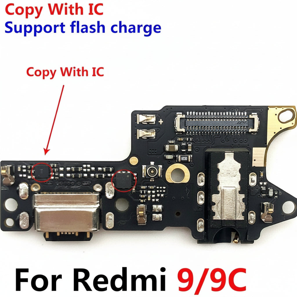 Xiaomi Redmi 9 Charging logic price in bd. We Fix Fast