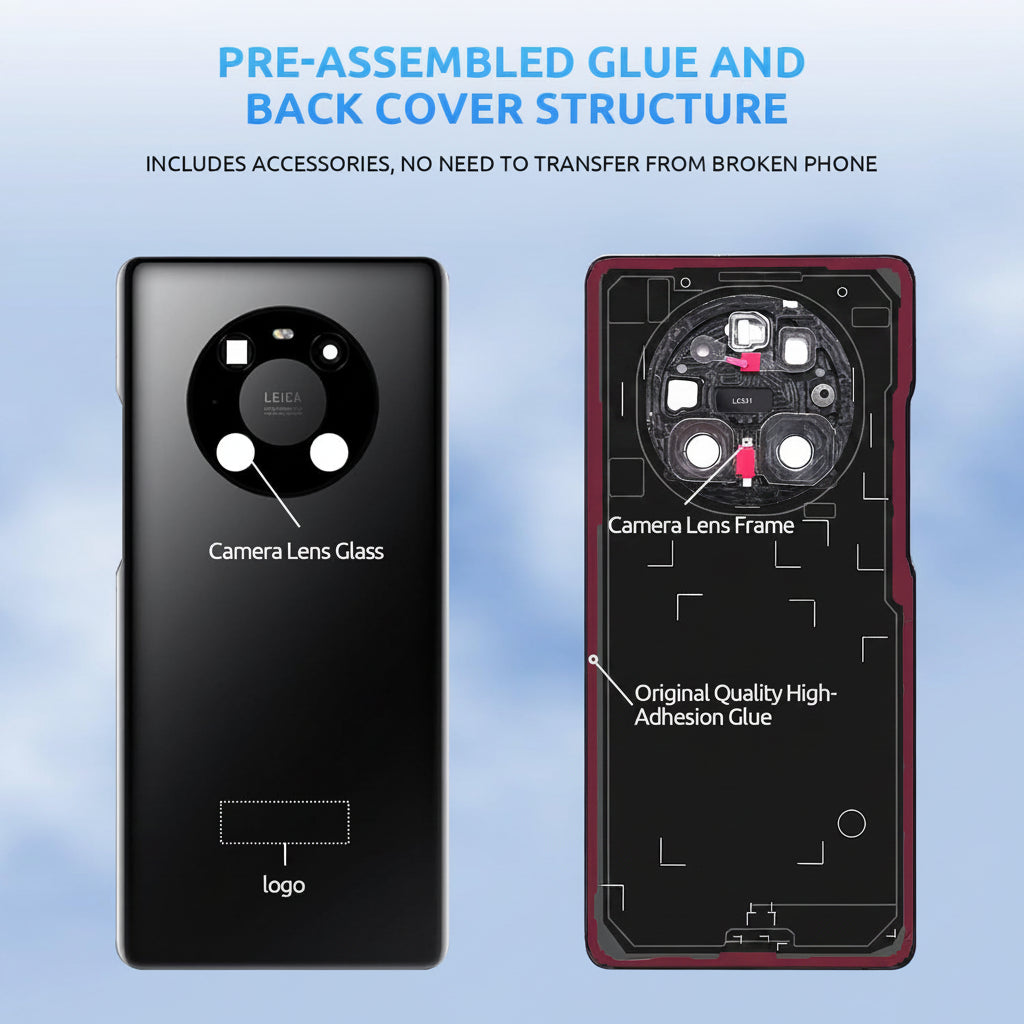 Huawei Mate 40 Pro Plus Rear Facing Camera Glass Lens Replacement Price in BD wefixfast