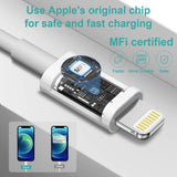 iPhone 14Pro Max 20W USB-C Power Adapter USB-C to Lightning Cable