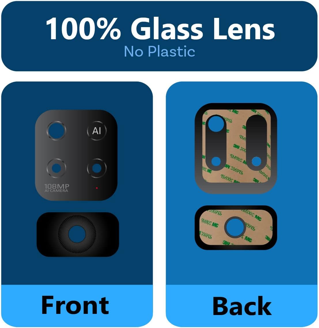 Xiaomi Redmi Note 11 Pro Camera Glass Lens price in BD We Fix Fast