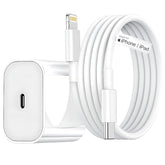 iPhone 14Pro Max 20W USB-C Power Adapter USB-C to Lightning Cable
