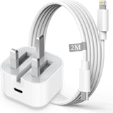 iPhone 14Pro Max 20W USB-C Power Adapter USB-C to Lightning Cable