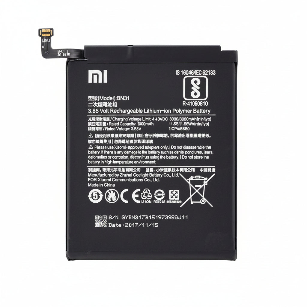 Original Quality Xiaomi Mi 5A Battery Replacement Price in BD We Fix Fast