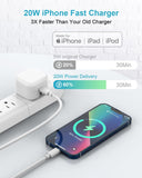 iPhone 14Pro Max 20W USB-C Power Adapter USB-C to Lightning Cable