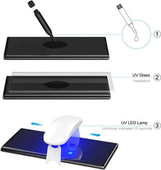 Original Samsung Note 10 plus UV curved glass protector We Fix Fast