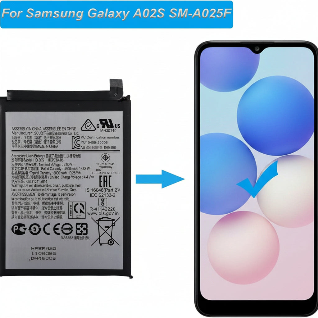 Original Samsung Galaxy A02s Battery price in Bangladesh We Fix Fast