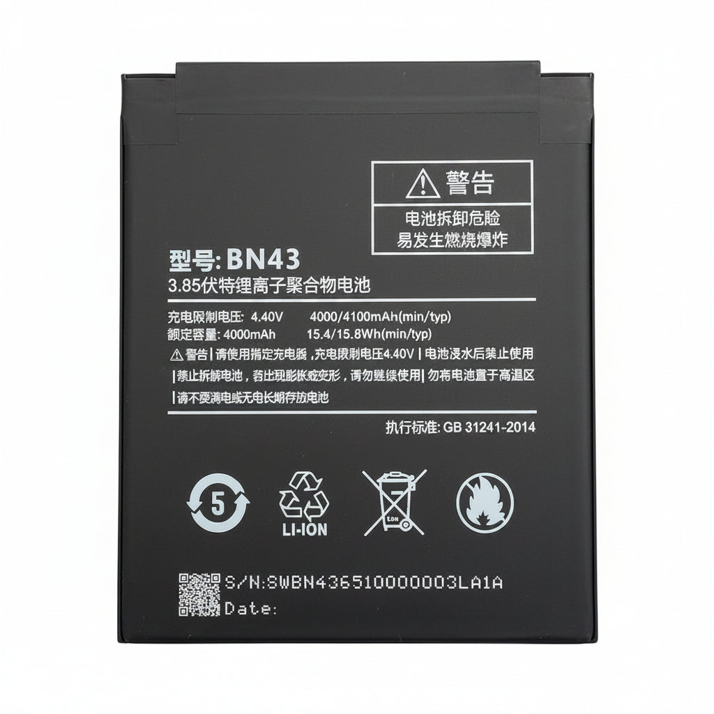 Original Redmi Note 4 Battery Price in Bangladesh We Fix Fast