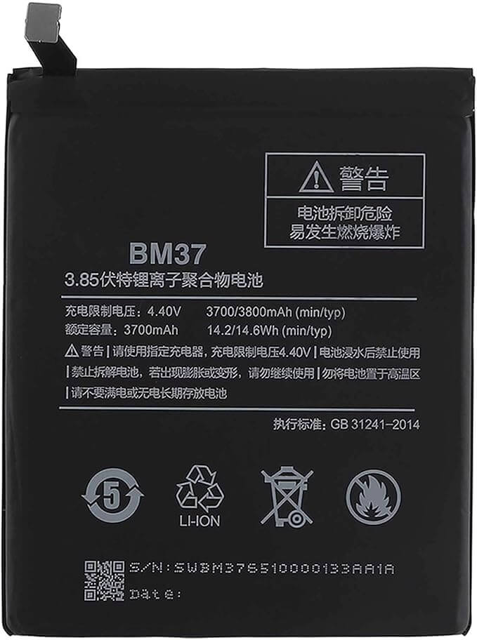 Original BM37 Xiaomi Mi 5S Plus Battery Price in BD We Fix Fast