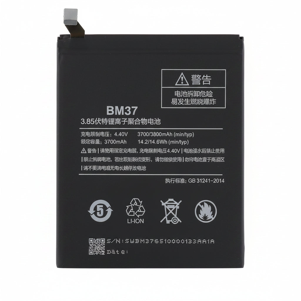 Original BM37 Xiaomi Mi 5S Plus Battery Price in BD We Fix Fast