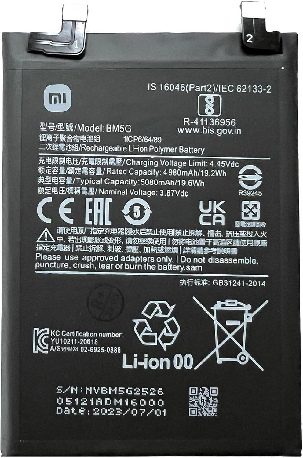 Original Xiaomi Redmi Note 11T Pro Battery Price in BD We Fix Fast