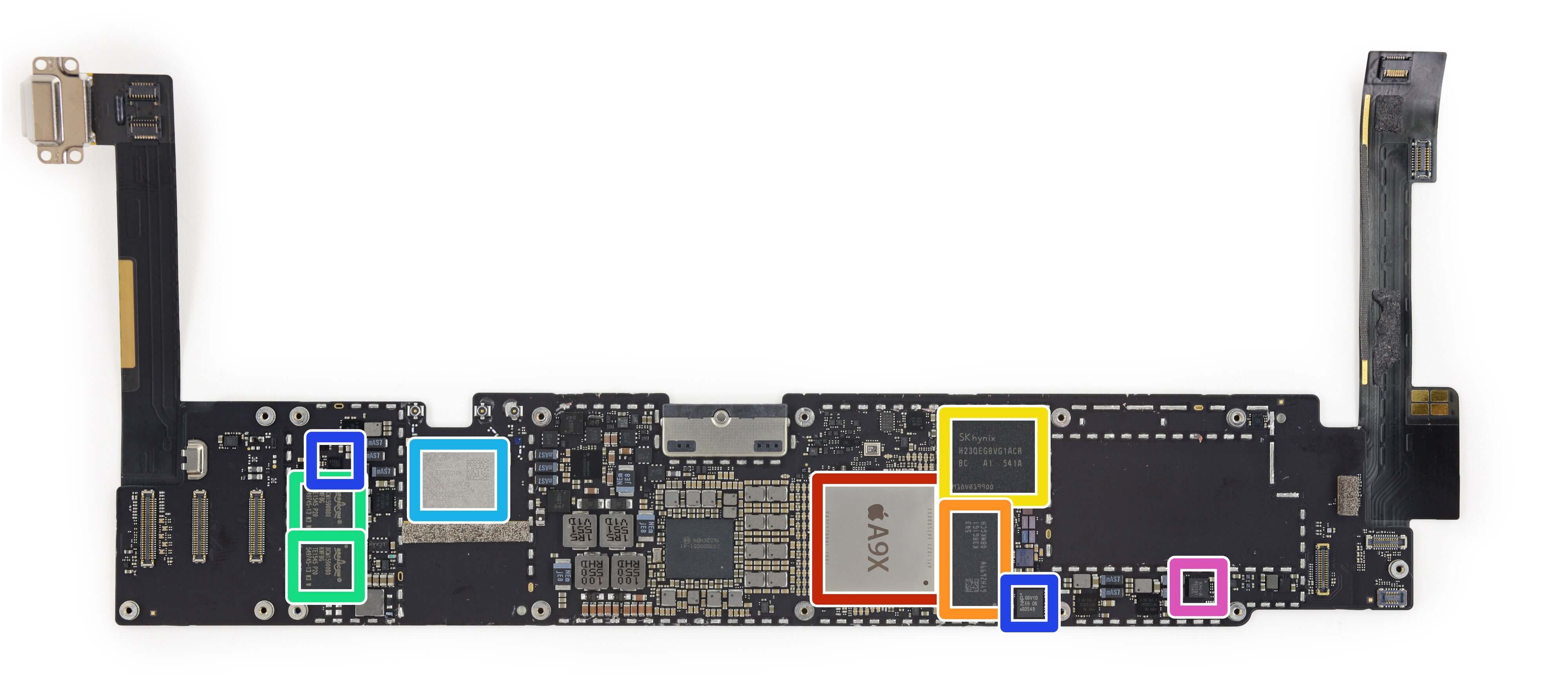 Original iPad Pro 9.7 2018 Charging Logic Board in Bangladesh We Fix Fast