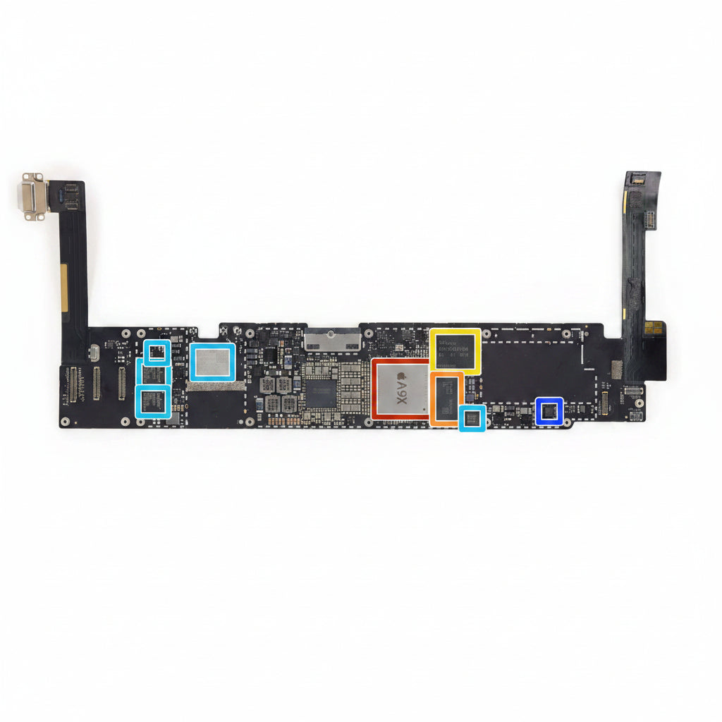 Original iPad Pro 9.7 2018 Charging Logic Board in Bangladesh We Fix Fast
