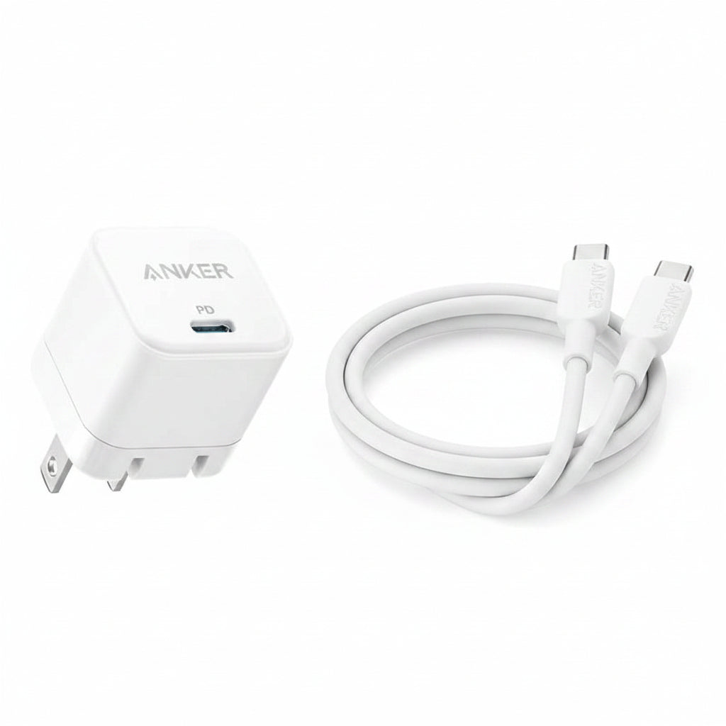 Anker 20W USB-C Adapter and Cable wefixfast