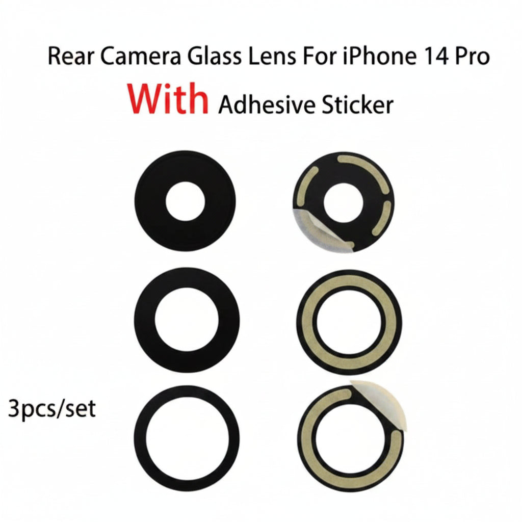 Apple iPhone 14 Pro Real Facing Camera Glass Lens Price in Bangladesh wefixfast