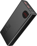 Baseus PPADM20S 20000mah Adaman Metal Fast Charging Power Bank Black (22.5W) wefixfast