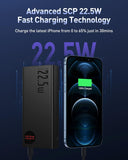Baseus PPADM20S 20000mah Adaman Metal Fast Charging Power Bank Black (22.5W) wefixfast