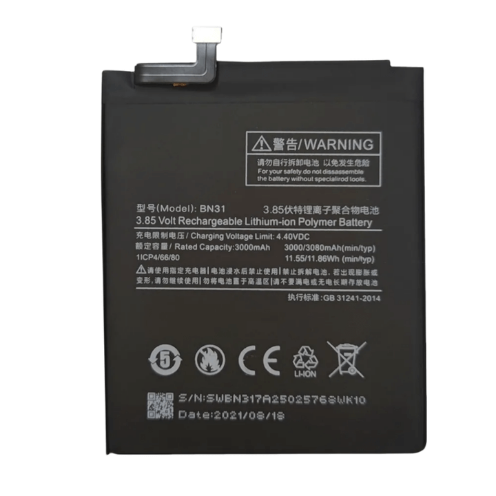 Xiaomi Mi A1 (Mi 5X) Battery Price in BD We Fix Fast