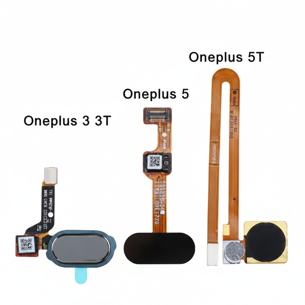 OnePlus Five home button flex cable ribbon replacement – Black We Fix Fast