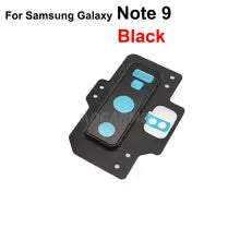 Original Samsung Galaxy Note 9 Series Rear Facing Camera Lens with Bezel Replacement – Black We Fix Fast