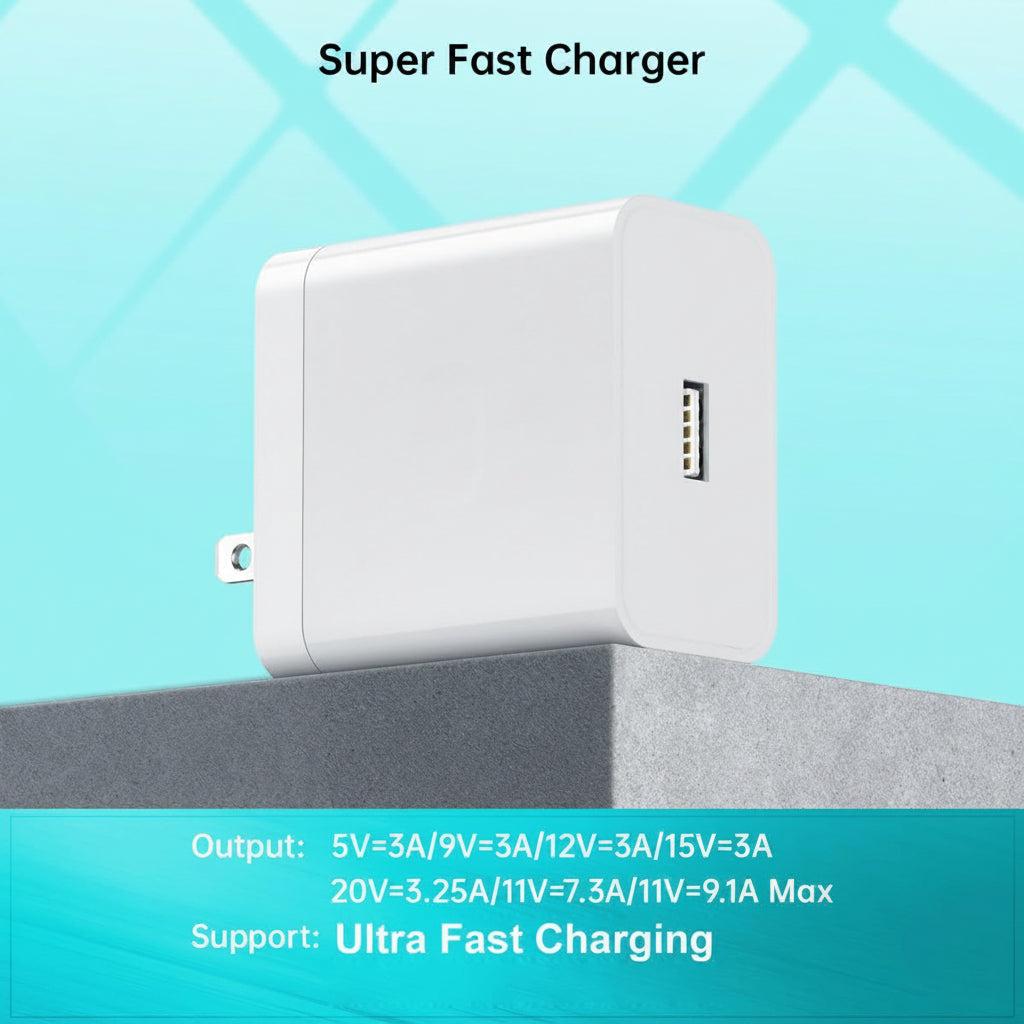 OnePlus SUPERVOOC 100W Power Adapter EU with Type-C Cable