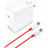 OnePlus Warp Charge 65W Power Adapter with USB-C to USB-C Fast Cable