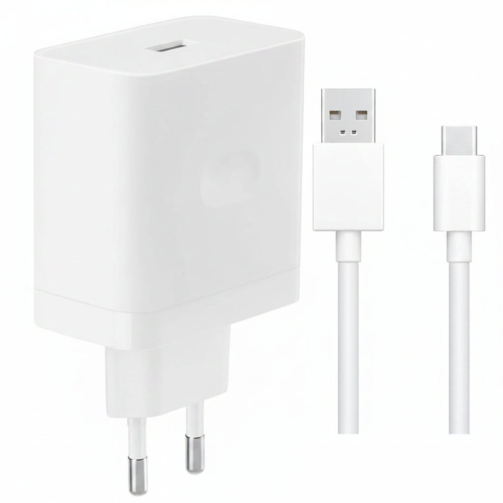 Realme 33 w USB-A Fast Charger Adapter With Type-C Cable wefixfast