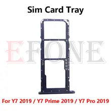 Huawei Y7 Pro 2019 SIM Card Tray Holder Slot Replacement Price in BD We Fix Fast