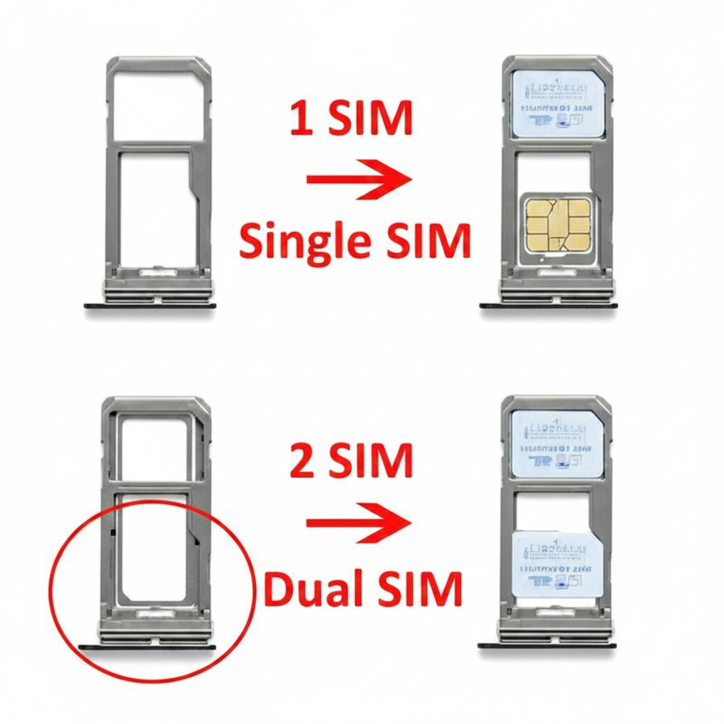 Original Samsung Galaxy Note 8 N950U/N950F/N950FD/N950W/N950N SIM Card Tray Replacement (Dual SIM) – Black We Fix Fast