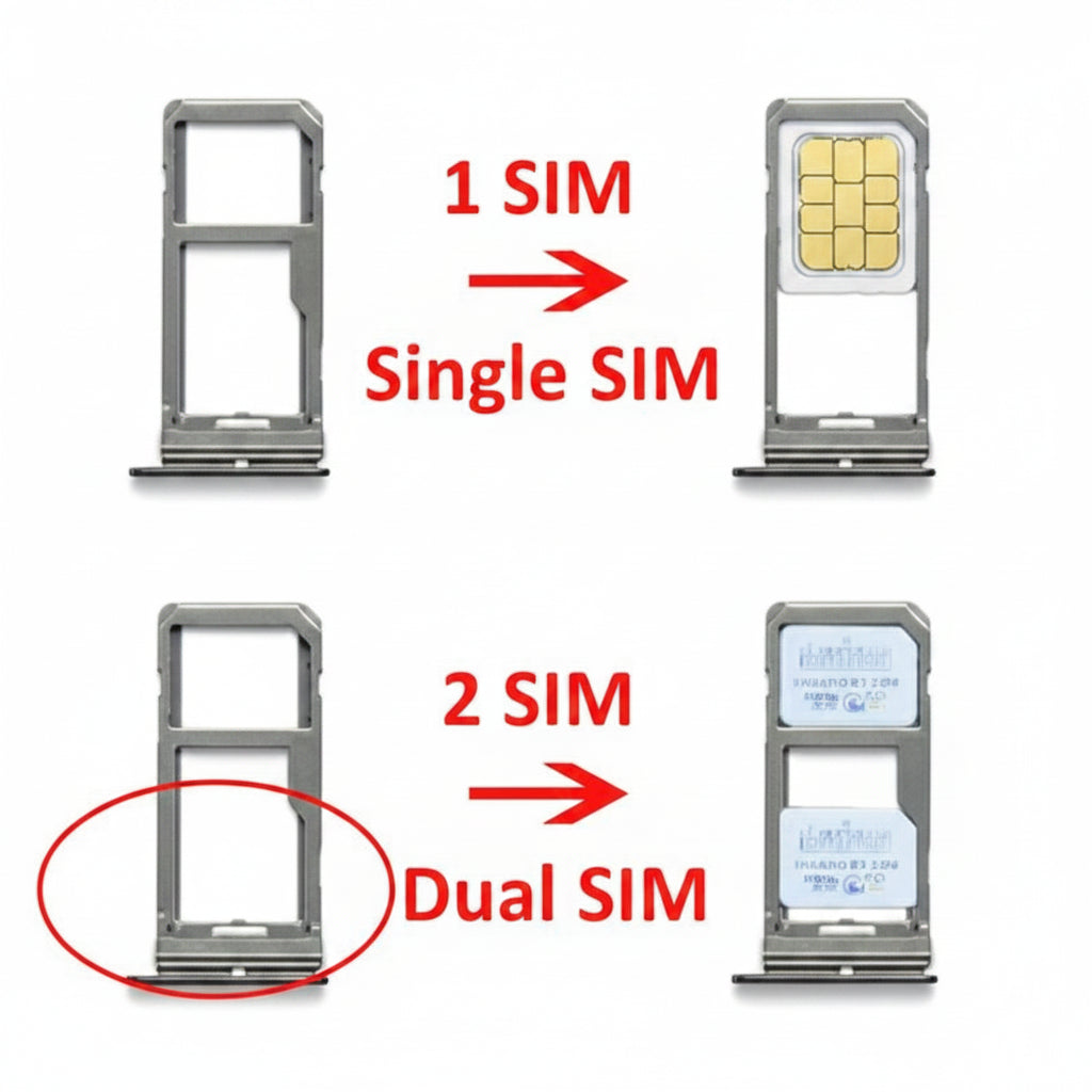 Original Samsung Galaxy Note 8 N950U/N950F/N950FD/N950W/N950N SIM Card Tray Replacement (Single SIM) – Silver We Fix Fast