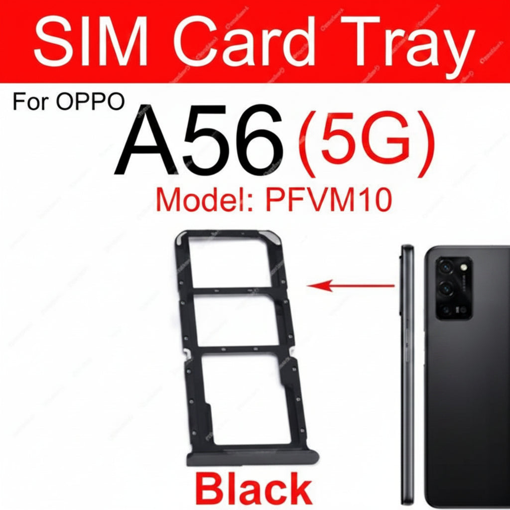 Oppo A56 5G SIM card tray holder in Bangladesh We Fix Fast