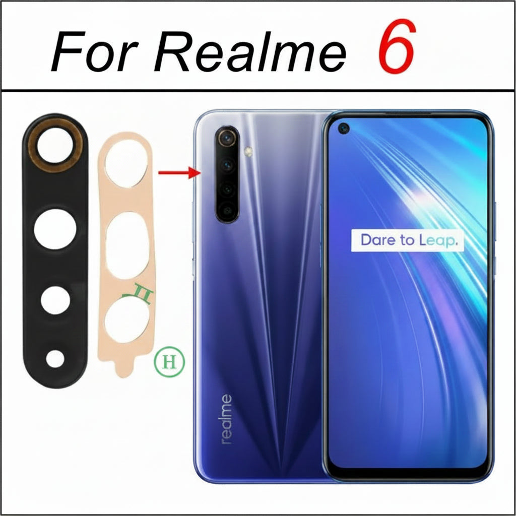Realme 6 Rear Camera Glass Lens Replacement Price in BD We Fix Fast