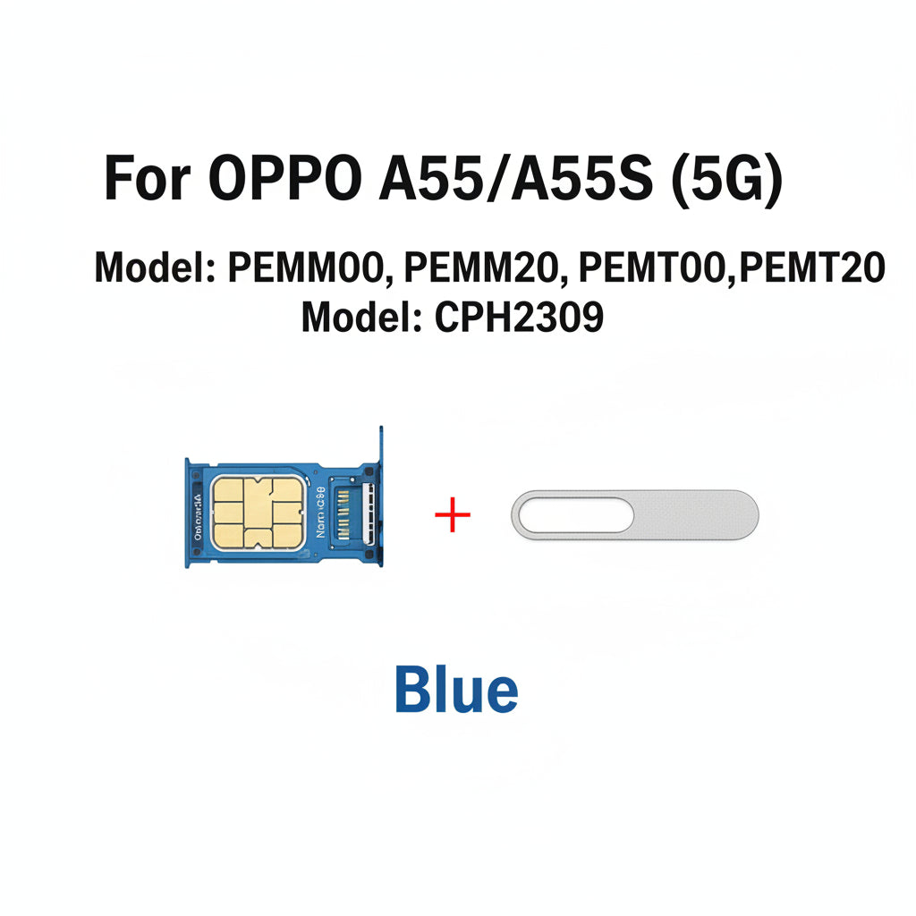 Oppo A55s SIM card tray holder in Bangladesh We Fix Fast