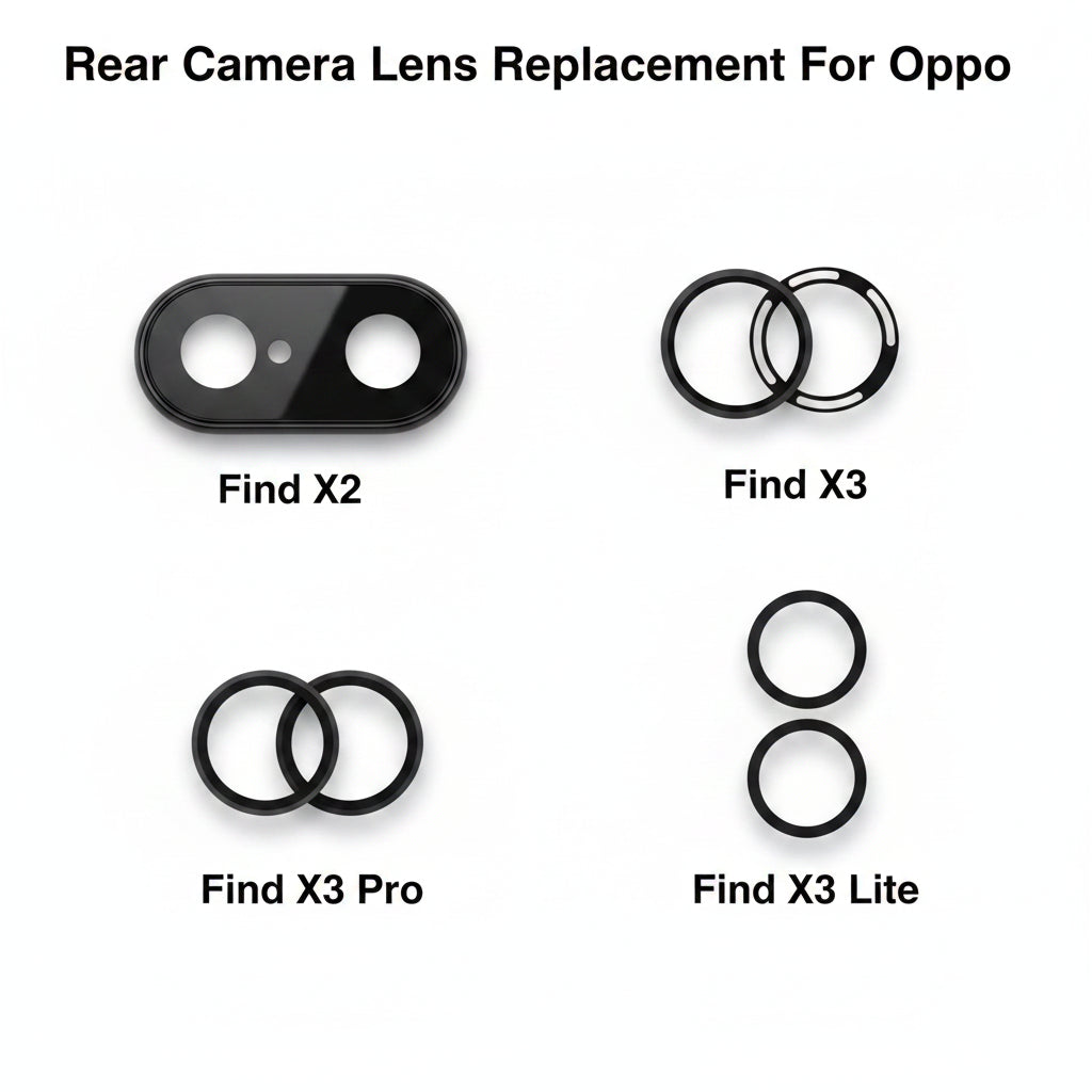 Original Oppo Find X2 Rear Facing Camera Glass Lens Replacement We Fix Fast