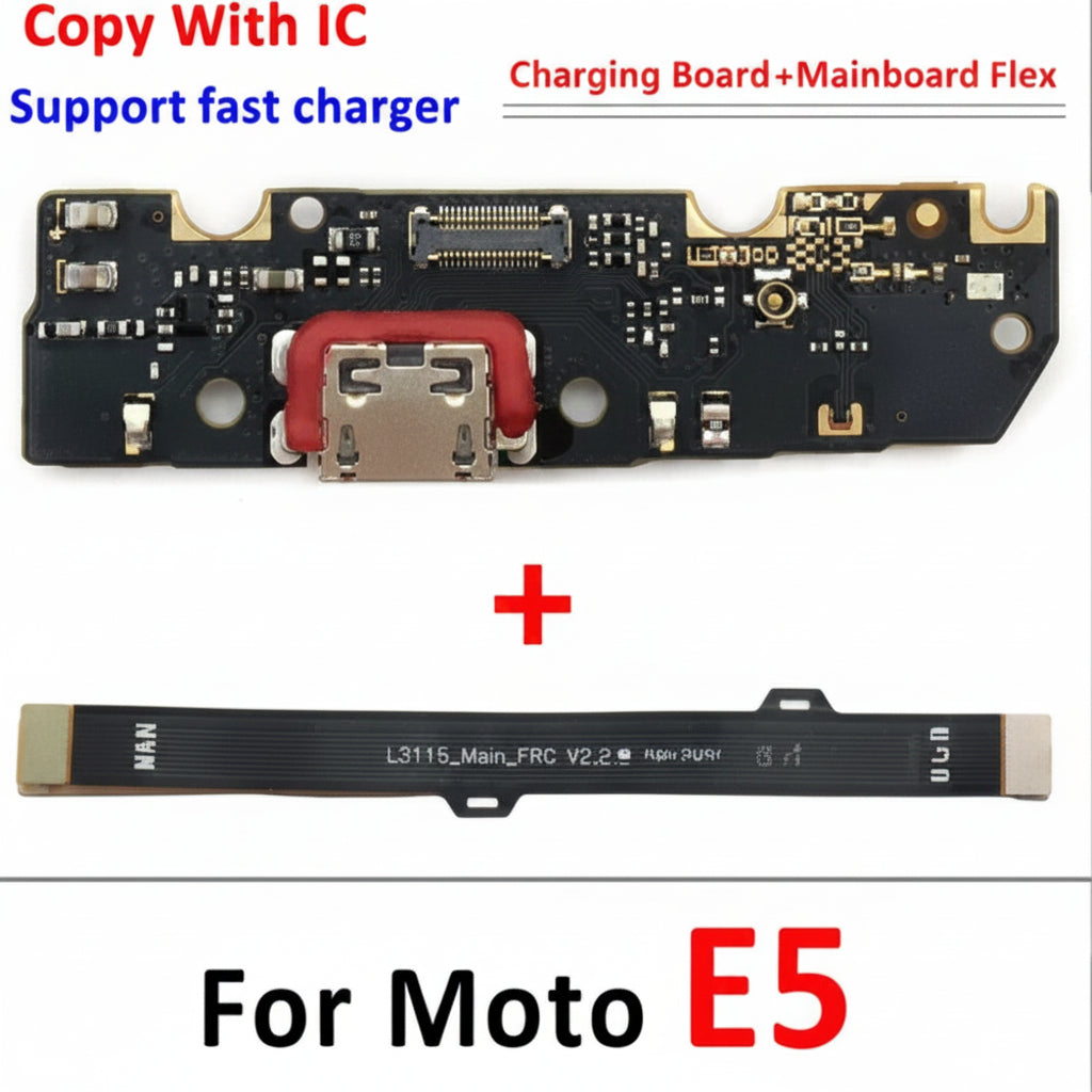 Original Motorola Moto E5 Charging Logic Port in BD We Fix Fast
