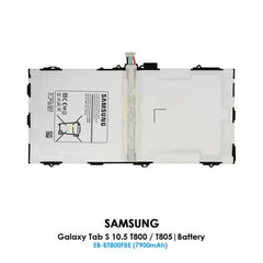 Original Samsung Galaxy Tab S 10.5 SM-T800 Battery Price in BD We Fix Fast