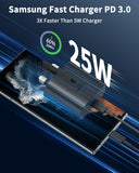 Samsung 25W USB-C PD Adapter with Cable