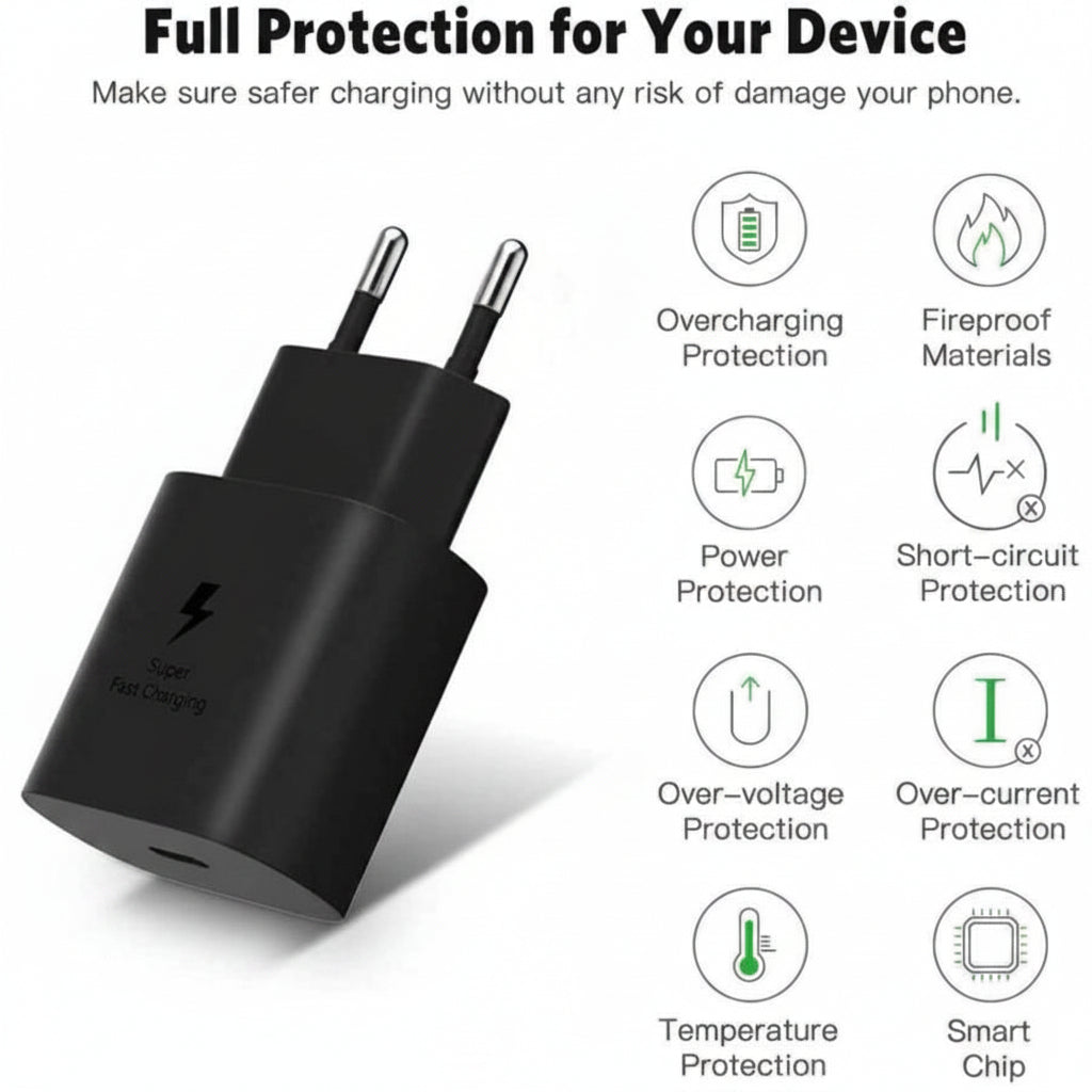 Samsung S25 25w Charger wefixfast