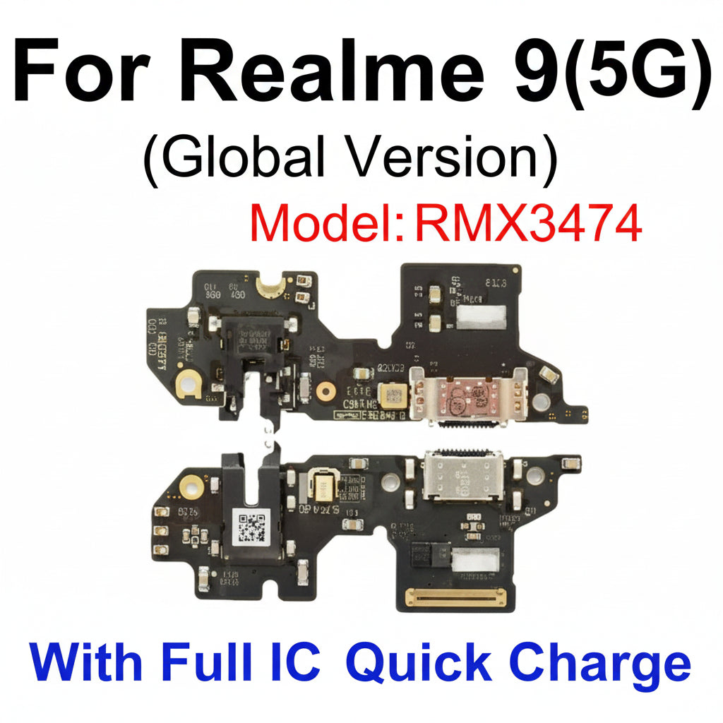 Realme 9 5G (India) Charging Logic Board Price in BD We Fix Fast