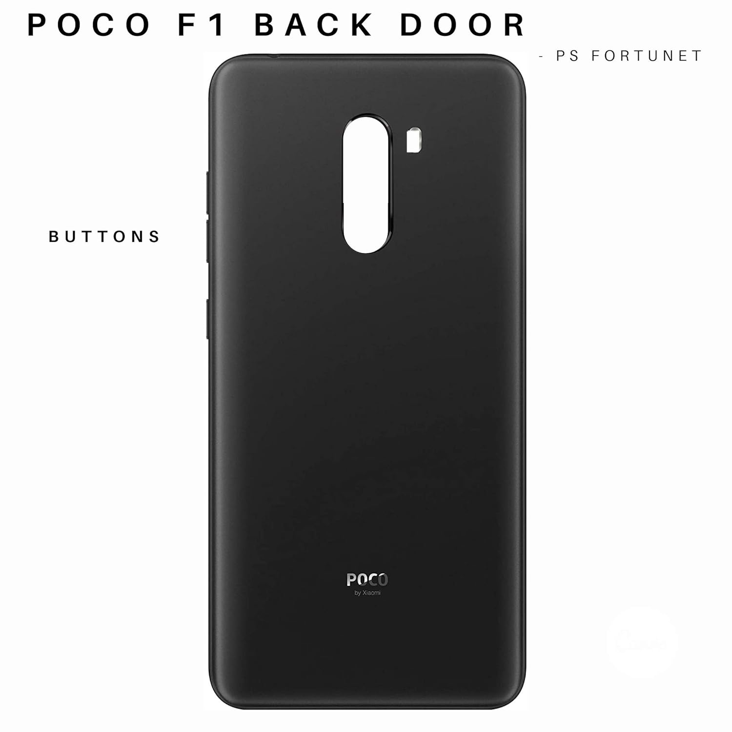 Xiaomi Poco F1 back panel price in BD wefixfast