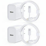 iPhone 14Pro Max 20W USB-C Power Adapter USB-C to Lightning Cable