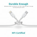 iPhone 14Pro Max 20W USB-C Power Adapter USB-C to Lightning Cable wefixfast