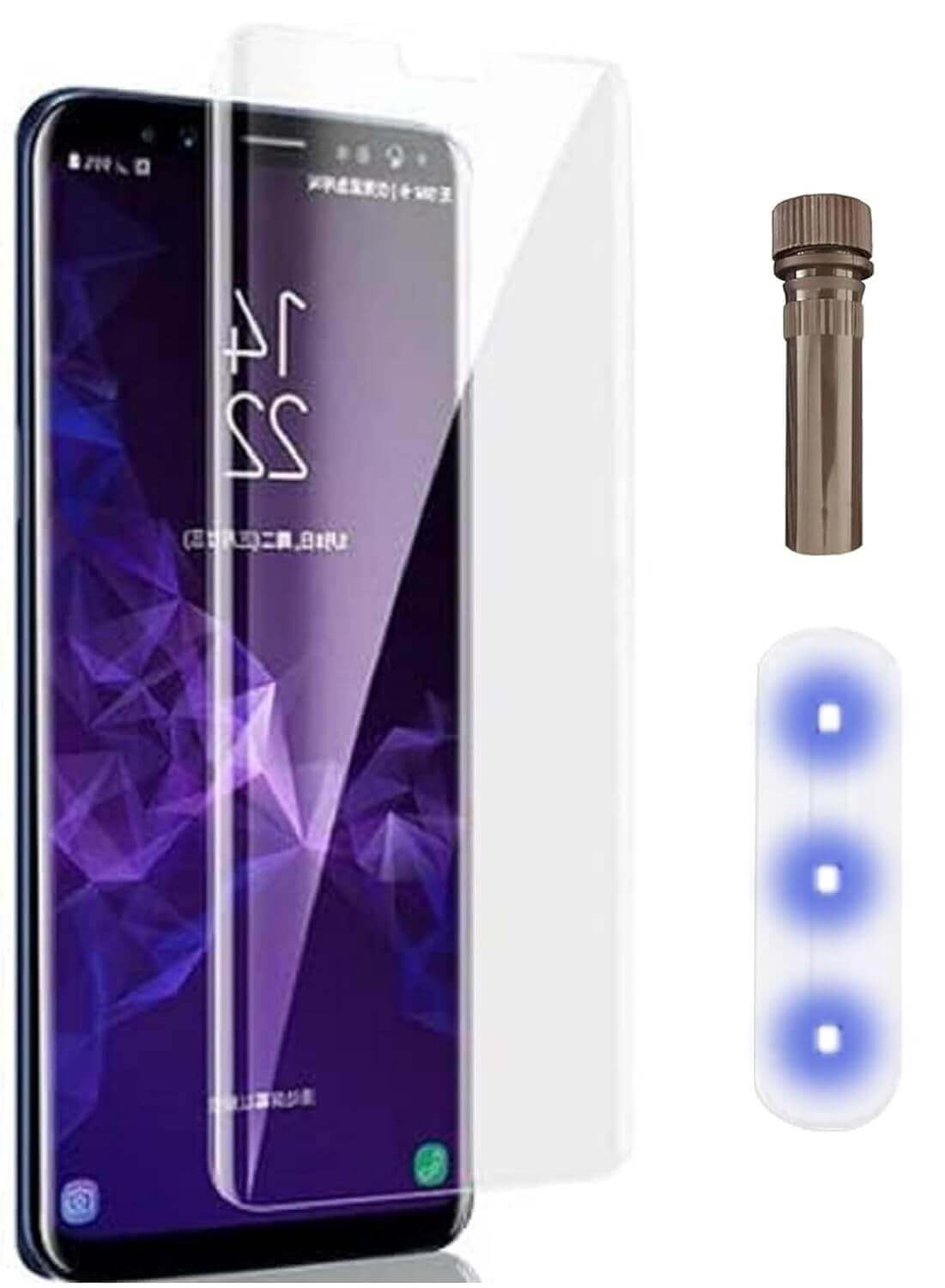 Samsung S8  UV curved glass protector price in bd We Fix Fast