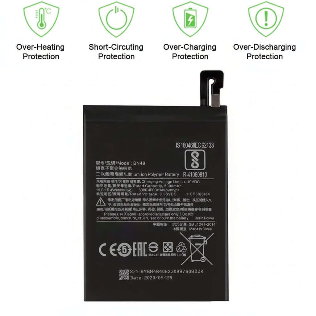 mi note 6 battery price in bd wefixfast