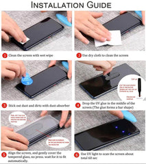 Original Samsung Note 10 plus UV curved glass protector We Fix Fast