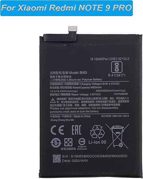 Xiaomi Redmi Note 9T Battery Price in BD We Fix Fast