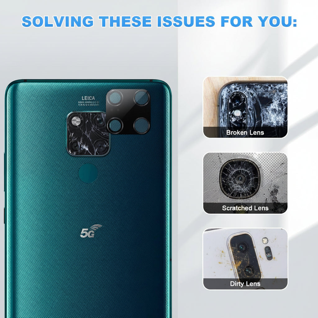 Huawei Mate 20 Rear Facing Camera Glass Lens Replacement Price in BD wefixfast