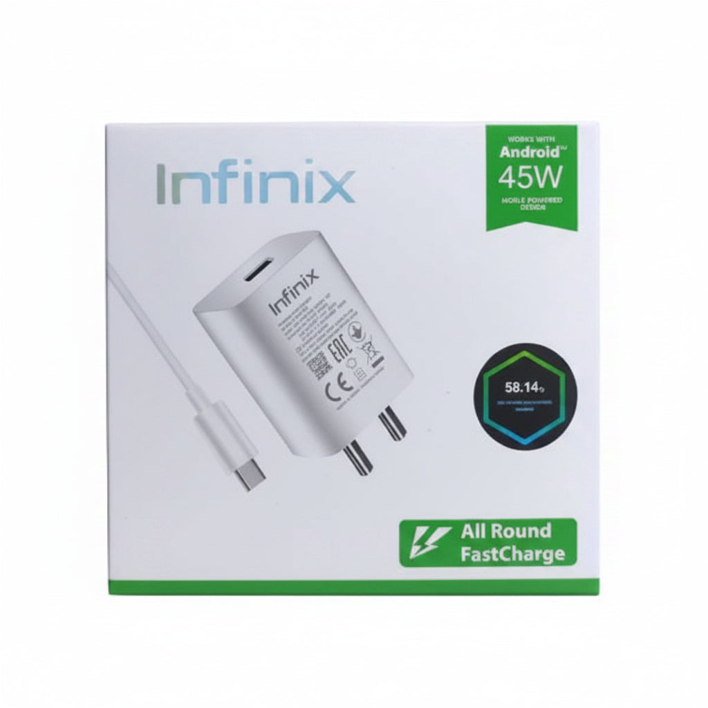 Infinix 45watt charger wefixfast 