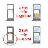 Original Samsung Galaxy Note 8 N950U/N950F/N950FD/N950W/N950N SIM Card Tray Replacement (Dual SIM) – Black We Fix Fast