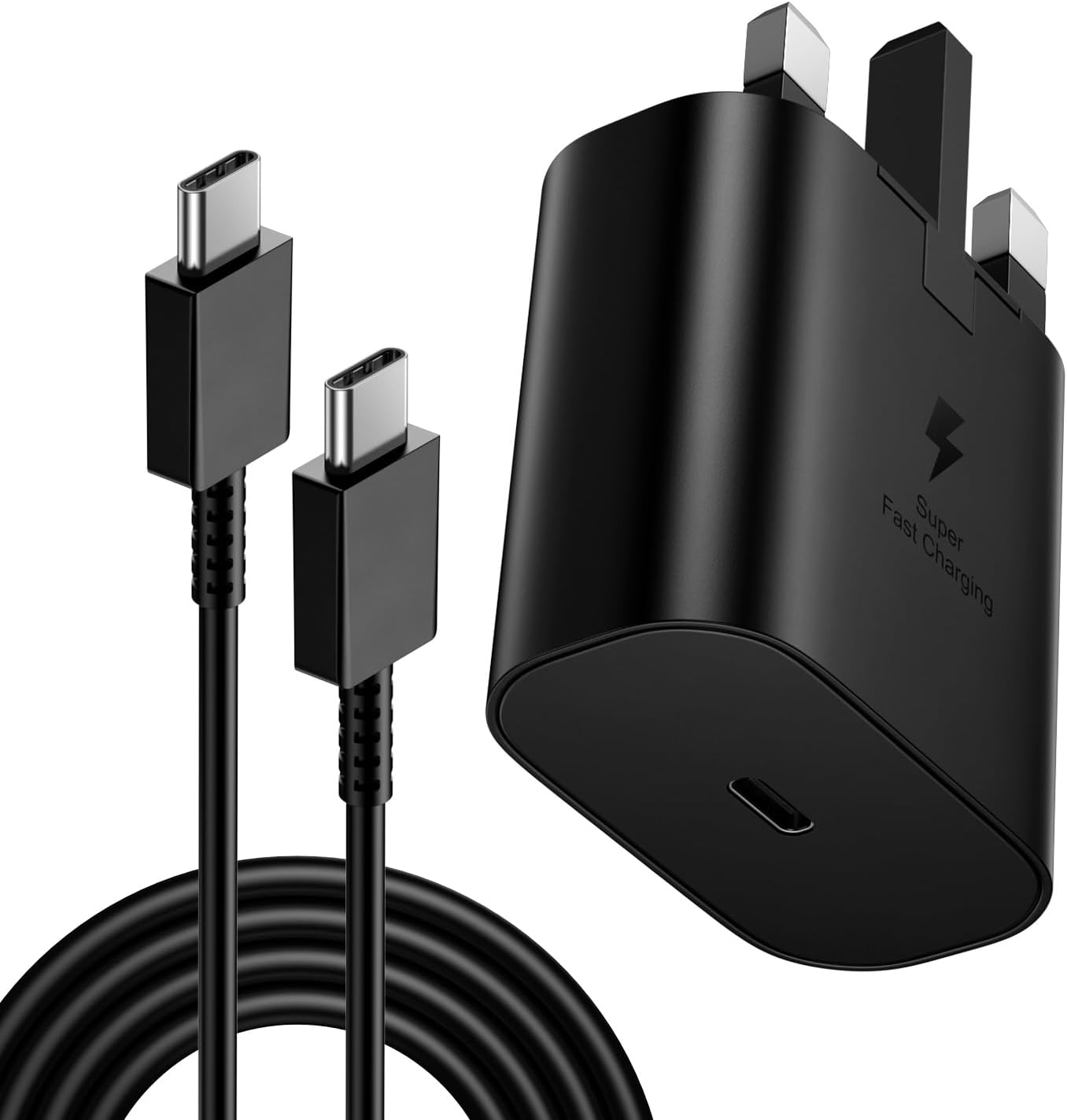 Samsung 25W USB-C PD Adapter with Cable